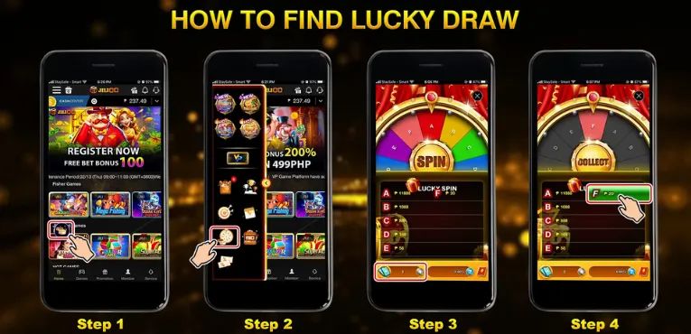 How to find the lucky draw