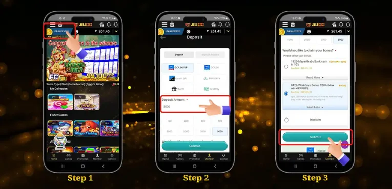 How to deposit and apply directly to promotions